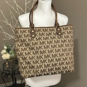 💚HP💚Michael Kors canvas tote
